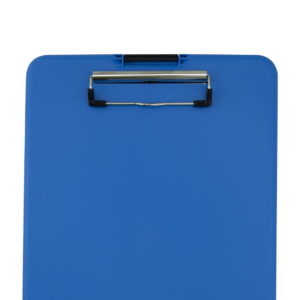 Blue Plastic Storage Clipboard for Professionals and Students